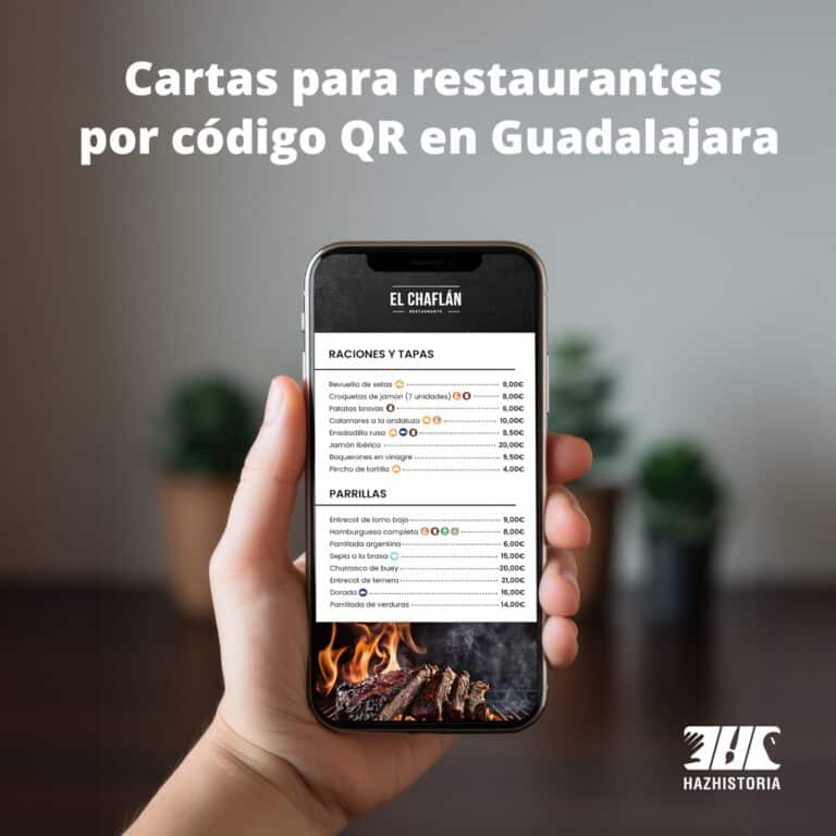 cartas digitales para restaurantes en guadalajara